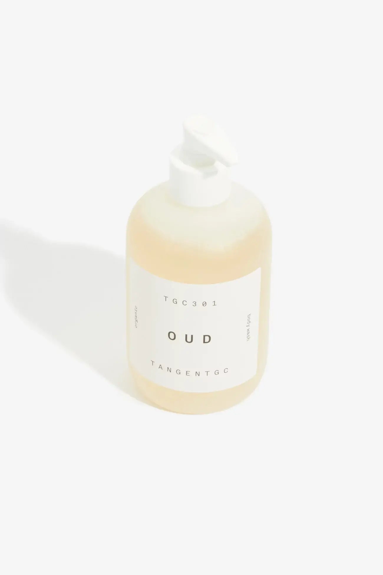Gel douche Oud 350 mL en flacon ambré pour expérience sensorielle