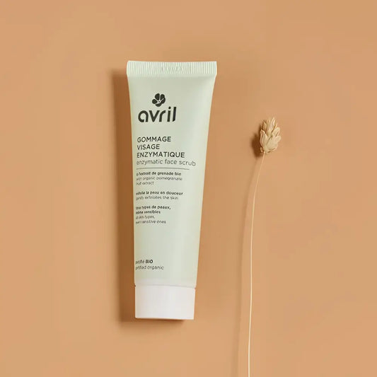 Tube de Gommage Visage Enzymatique Avril made in France pour ta routine beauté