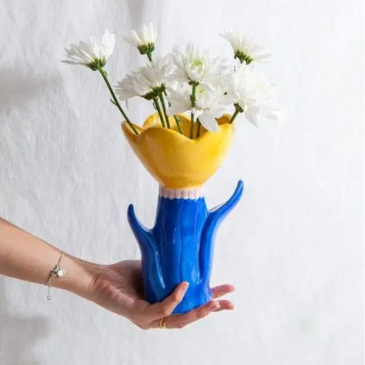 Grand vase fleur