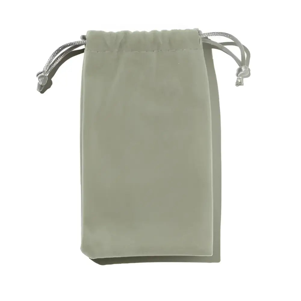 Poche en velours olive pour Gua Sha Peau avec pierre naturelle, geste devient doux