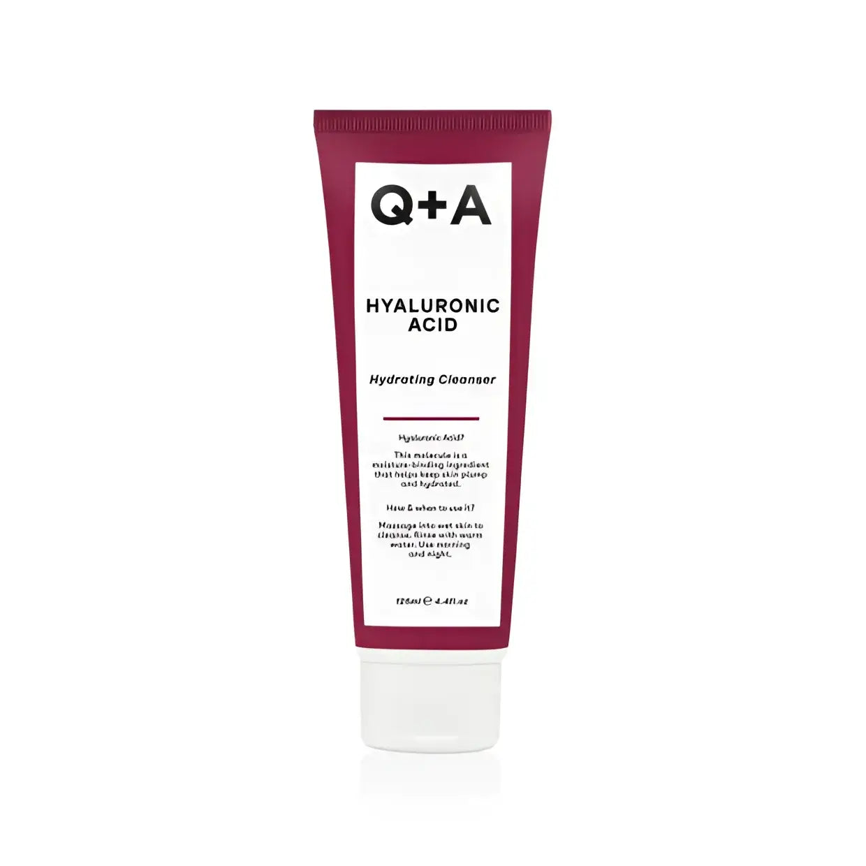 Tube de Q+A Gel Nettoyant à l’Acide Hyaluronique pour Barrière Cutanée