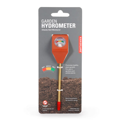 Hydromètre Plante orange pour routine d’arrosage et culture responsable