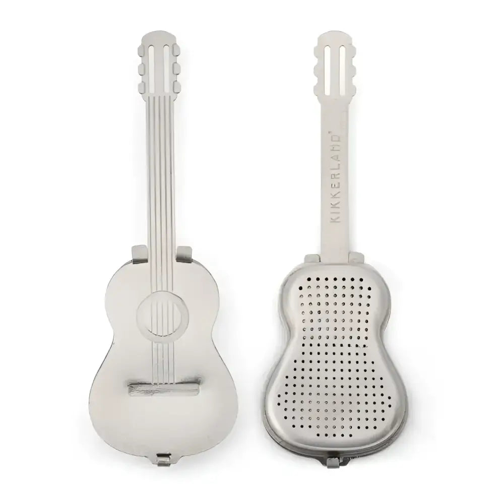 Infuseur à thé guitare en acier inox pour un tea time fun et stylé