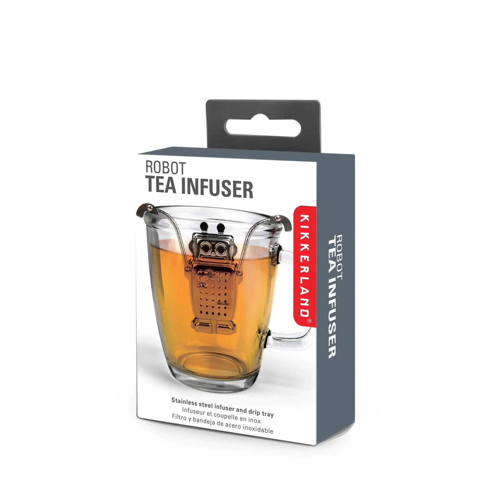 Infuseur robot Kikkerland en acier inox pour infusion parfaite
