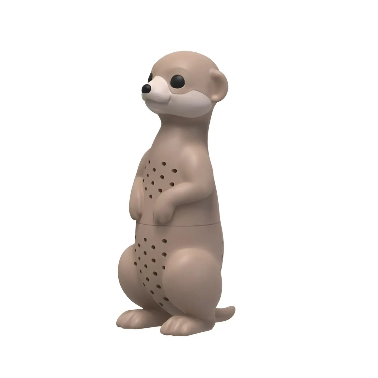 Infuseur à thé suricate beige au design décalé et look adorable
