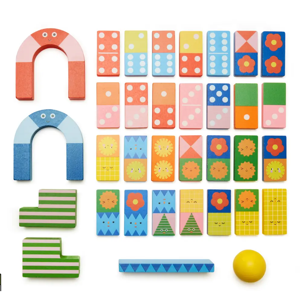 Jeu De Domino En Bois KIDOKI