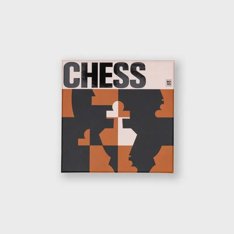 Coffret d’échecs Jeu D’Échecs avec design minimaliste revisité