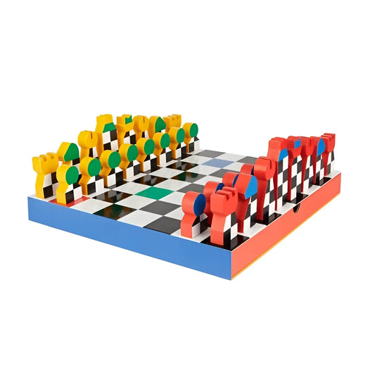 Jeu déchecs Hey Chess Bois au design moderne vibrant