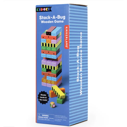 Jeu D’Équilibre En Bois Stack A Bug