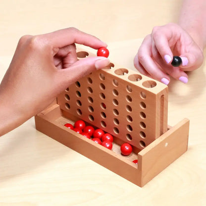 Jeu Puissance 4 En Bois