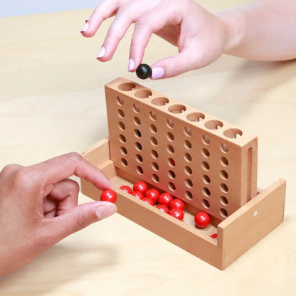 Jeu Puissance 4 En Bois
