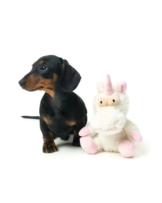 Peluche licorne Electra pour chien, facile à entretenir