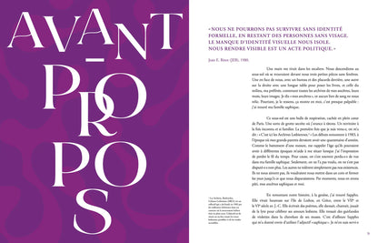 Page de livre Kamasutra queer en français sur exploration intime et sexualité lesbienne