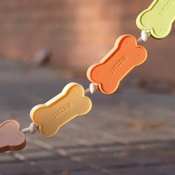 Laisse Chien Biscuit Multicolore 108cm
