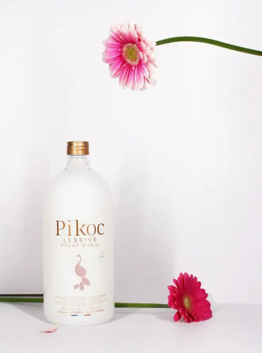Bouteille Lessive Eclat d’iris 1L, formule innovante aux composants naturels