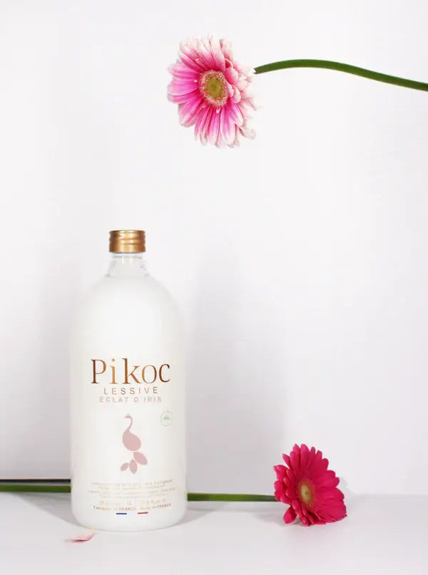 Bouteille Lessive Eclat d’iris 1L, formule innovante aux composants naturels