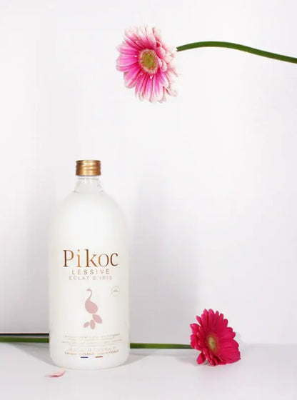 Bouteille Lessive Eclat d’iris 1L, formule innovante aux composants naturels