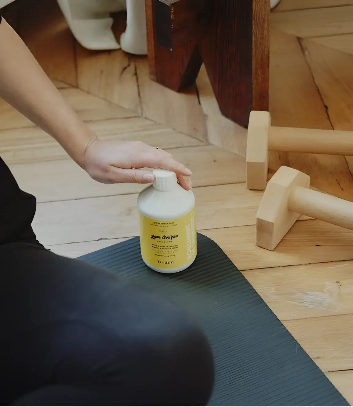 Bouteille blanche Sephora 500ml lessive naturelle pour fibres techniques