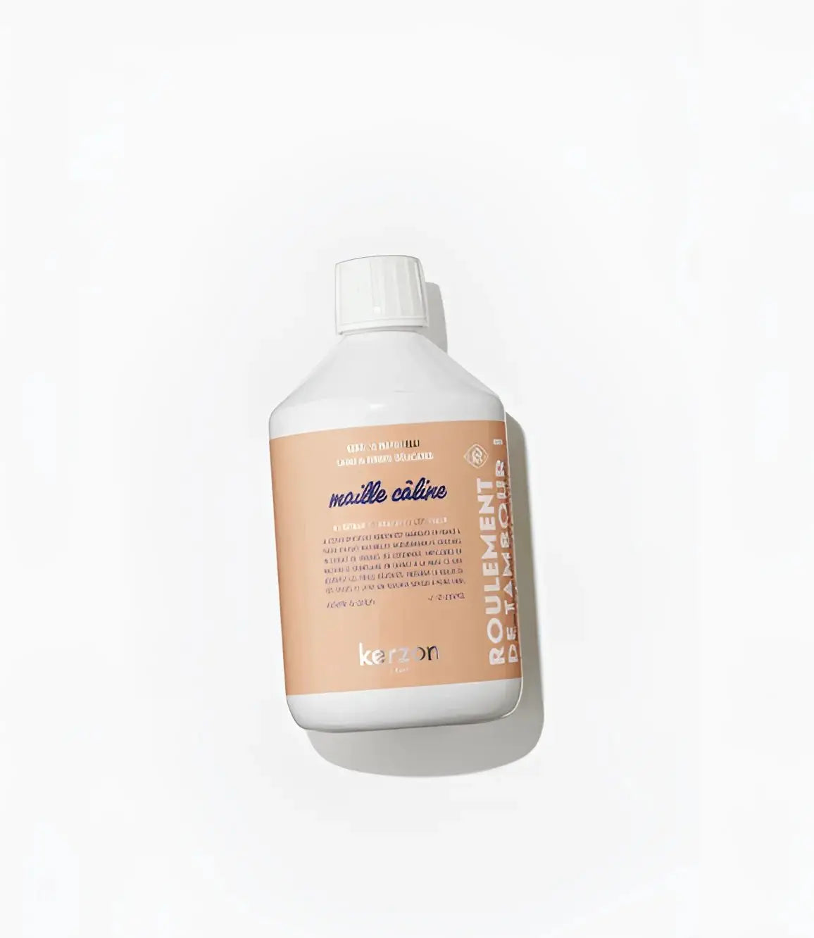 Bouteille plastique blanche 500mL lessive liquide maille pour cycles délicats