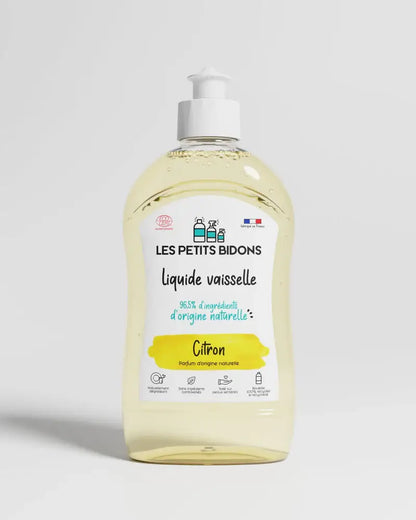 Liquide vaisselle citron frais 500ml au parfum naturel citron