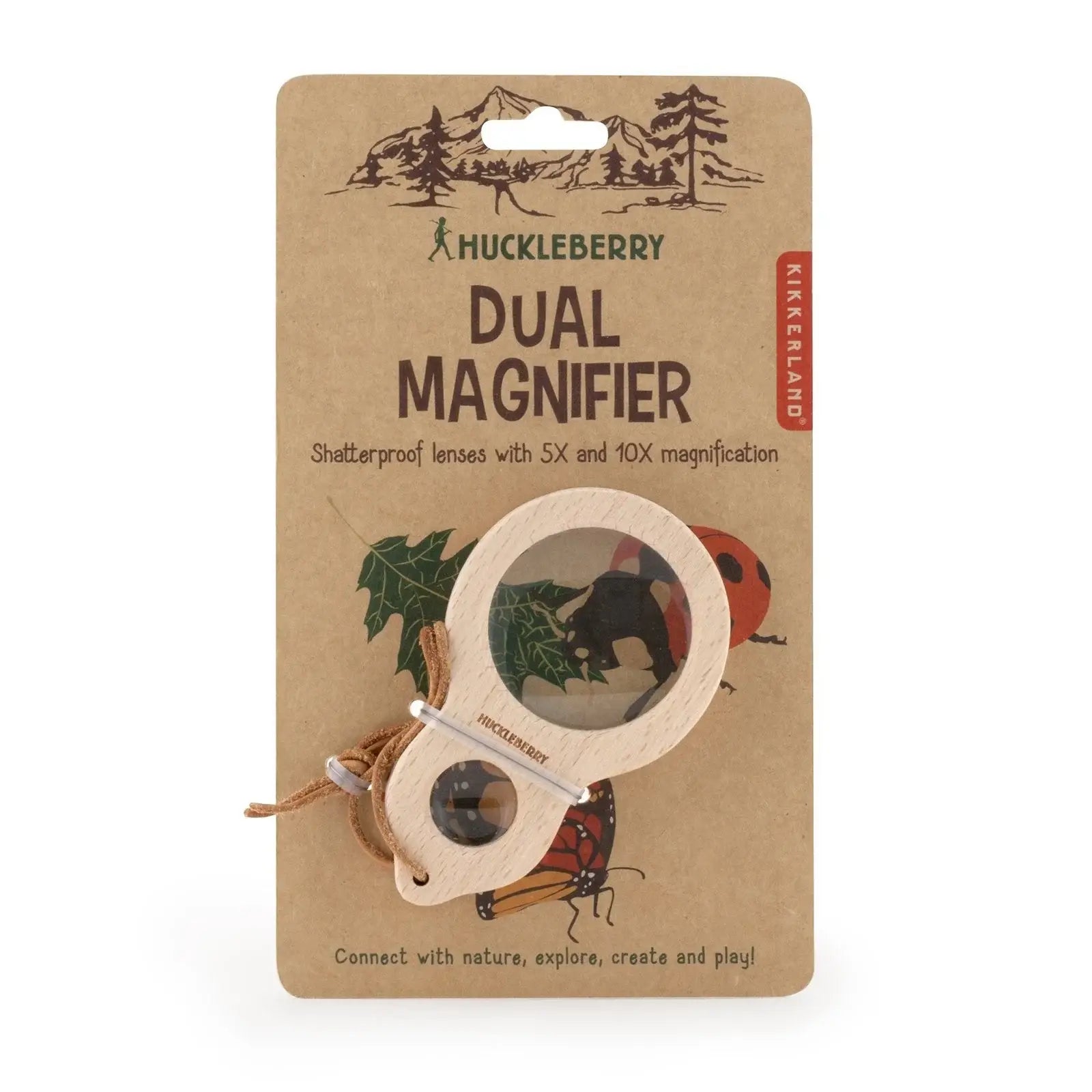 Loupe en bois Huckleberry hêtre FSC pour petits explorateurs