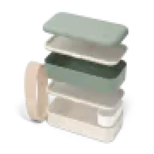 Lunch box vert naturel