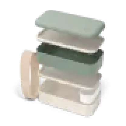 Lunch box vert naturel