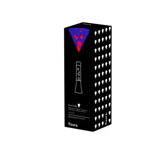 Mini lampe lave rouge et bleu
