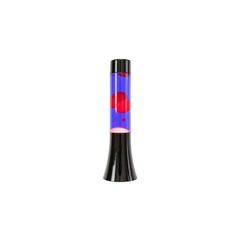 Mini lampe lave rouge et bleu
