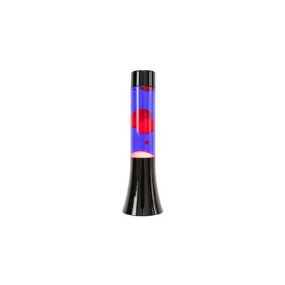 Mini lampe lave rouge et bleu