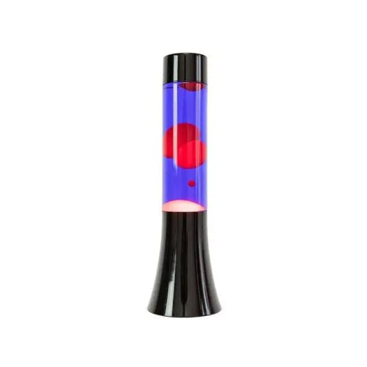 Mini lampe lave rouge et bleu