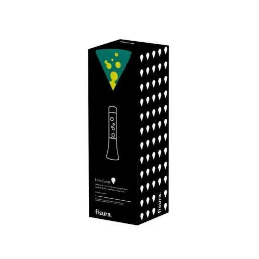 Mini lampe lave verte et jaune