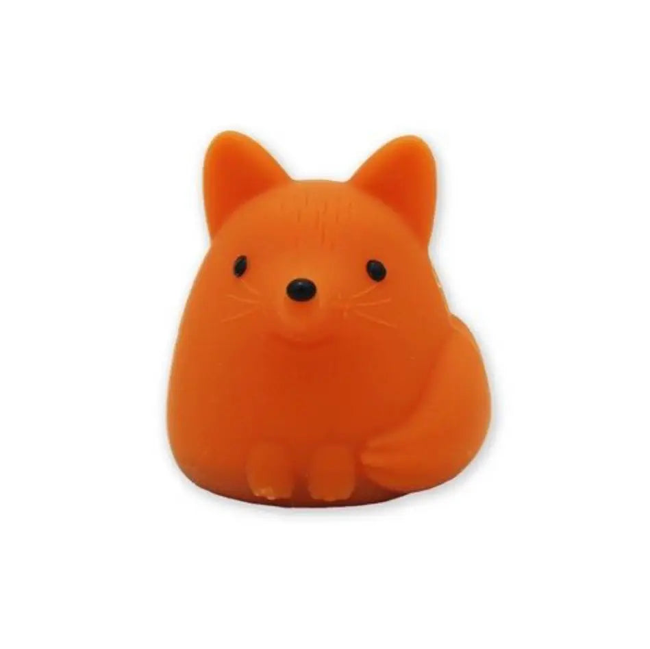 Mini veilleuse renard rechargeable en forme de renard orange stress ball