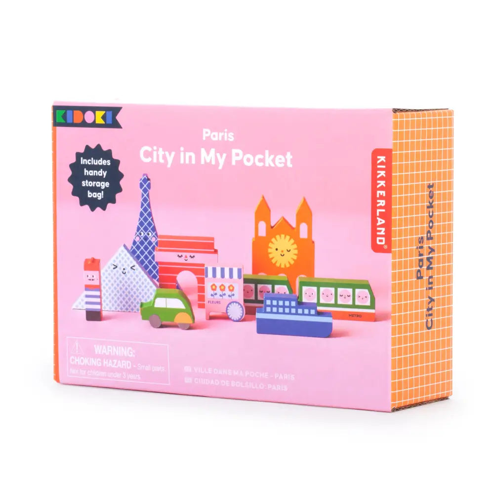 Mini Ville En Bois Kidoki: Paris
