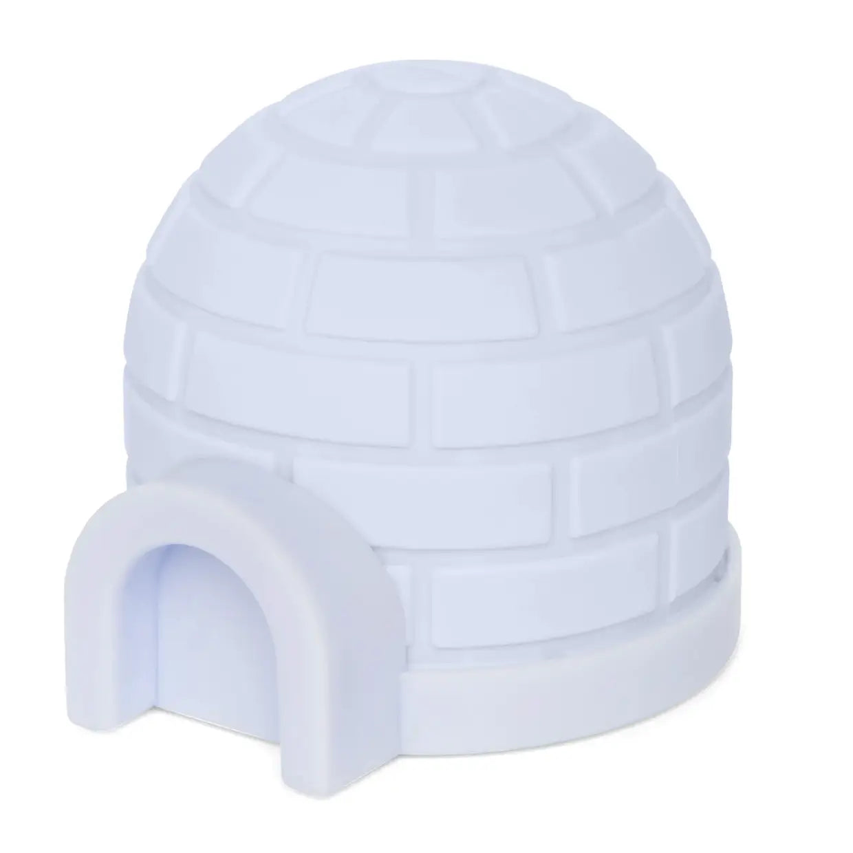 Moule à glaçons igloo en silicone blanc avec formes polaires innovantes