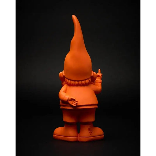 Nain Bernardo Orange en céramique, 29 cm, idée cadeau d’art contemporain