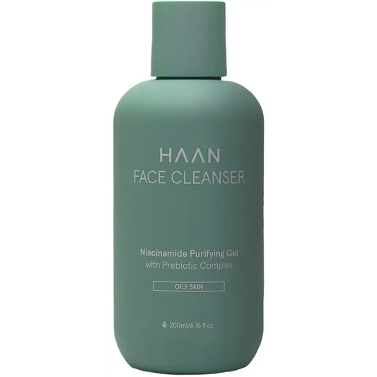 Nettoyant visage peaux grasses avec Niacinamide, gel purifiant et complexe prébiotique