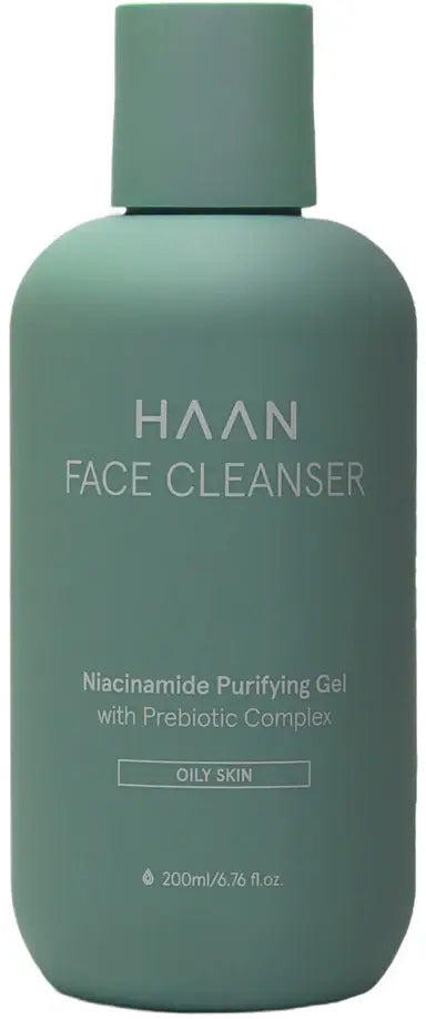 Nettoyant visage peau grasse HAAN à la niacinamide, 200 ml