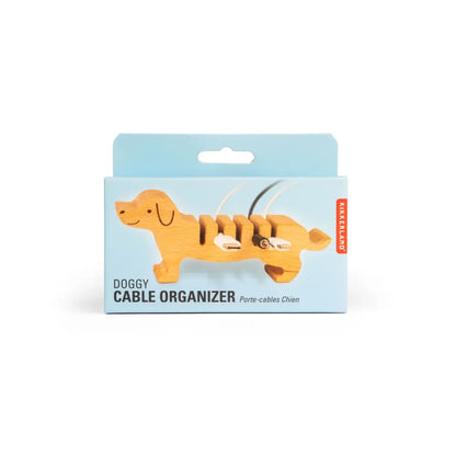 Organisateur de cables chien teckel