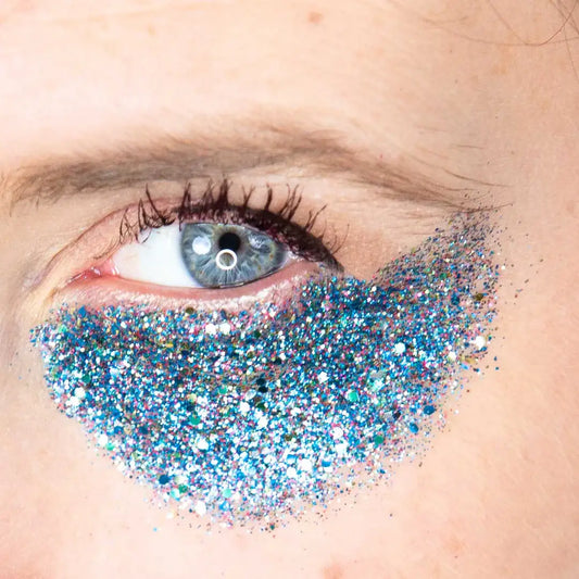 Maquillage des yeux paillettes Galaxsisi brillant et pratique