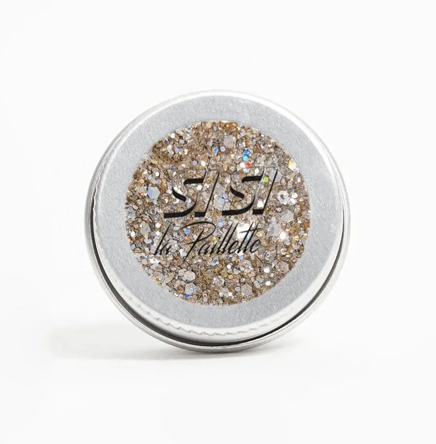 Paillettes biodégradables or paillettes Runway en format pratique et look glamour