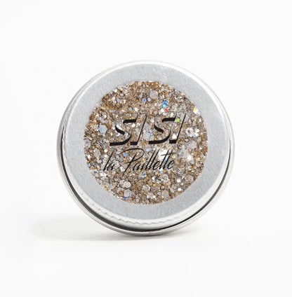 Paillettes biodégradables or paillettes Runway en format pratique et look glamour