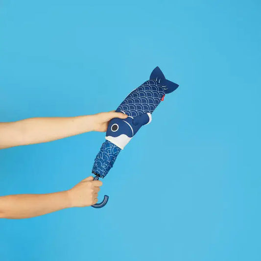 Parapluie Koi Fish Bleu