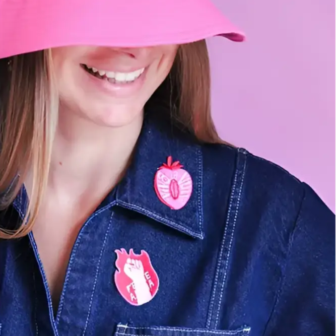 Patch thermocollant Viva la vulva