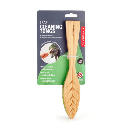 Pince à nettoyer les feuilles en bambou brun clair pour plantes suspendues