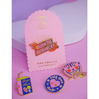 Pin’S Burn The Patriarchy