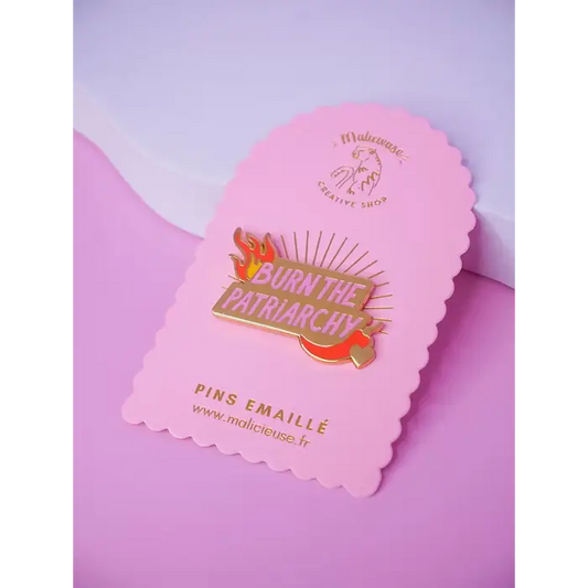 Pin’S Burn The Patriarchy