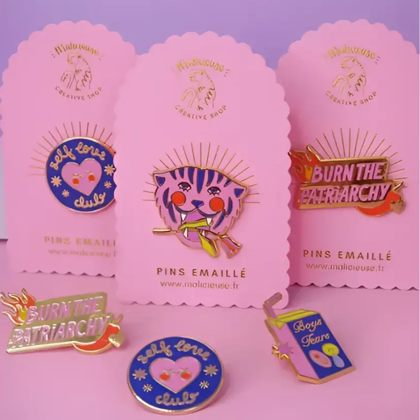 Pin’s Fuck the patriarchy