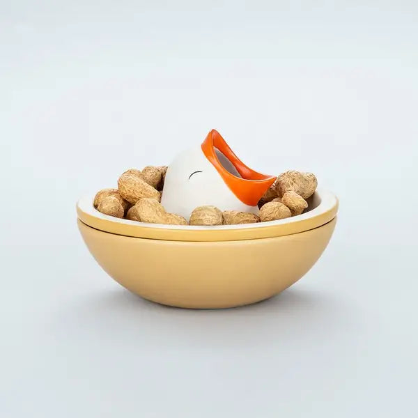 Plateau Apéritif Hungry Bird Céramique 16cm