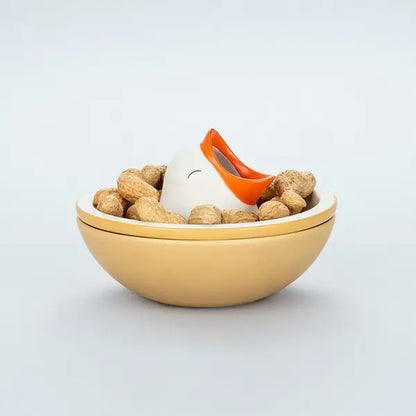 Plateau Apéritif Hungry Bird Céramique 16cm